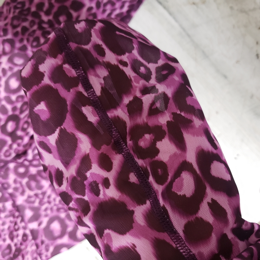 Fabletics High-Waisted Pureluxe Mesh Leggings Xxs - image 7